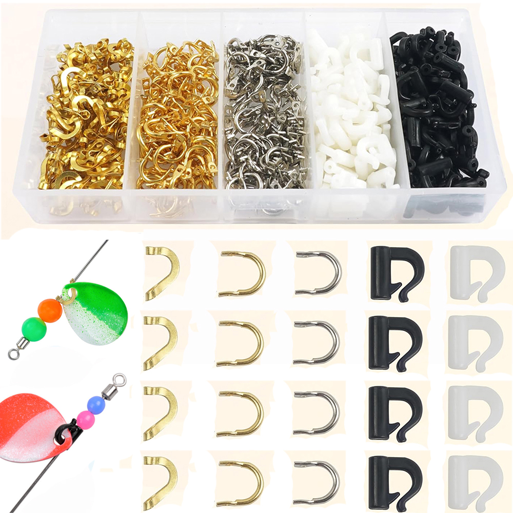 300Pcs Fishing Spinner Clevis  - Fishing Lure Spinner のレビューと価格
