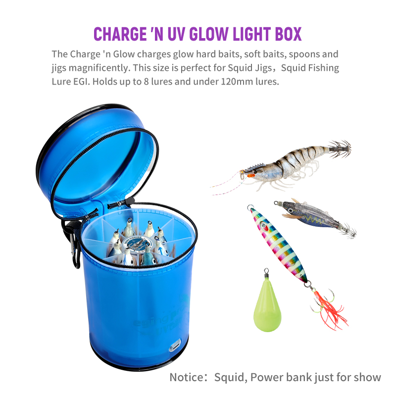 New Fishing Bags Lure UV Glow  - Fishing Lure Jig のレビューと価格