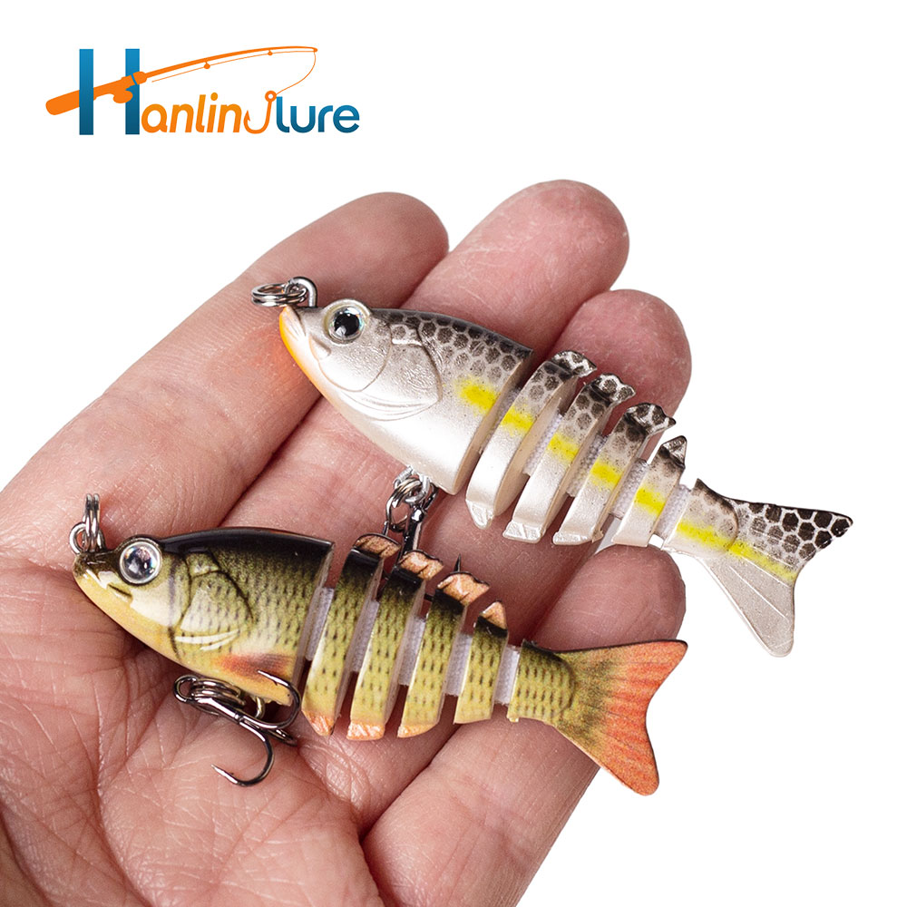 Mini Multi Jointed 6cm/4.7g Wo - Fishing Lure Popper のレビューと価格