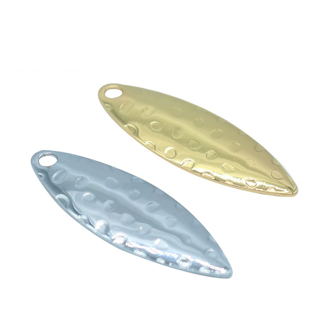 10Pcs/lot Willow leaf Sequin P - Fishing Lure Spinner のレビューと価格