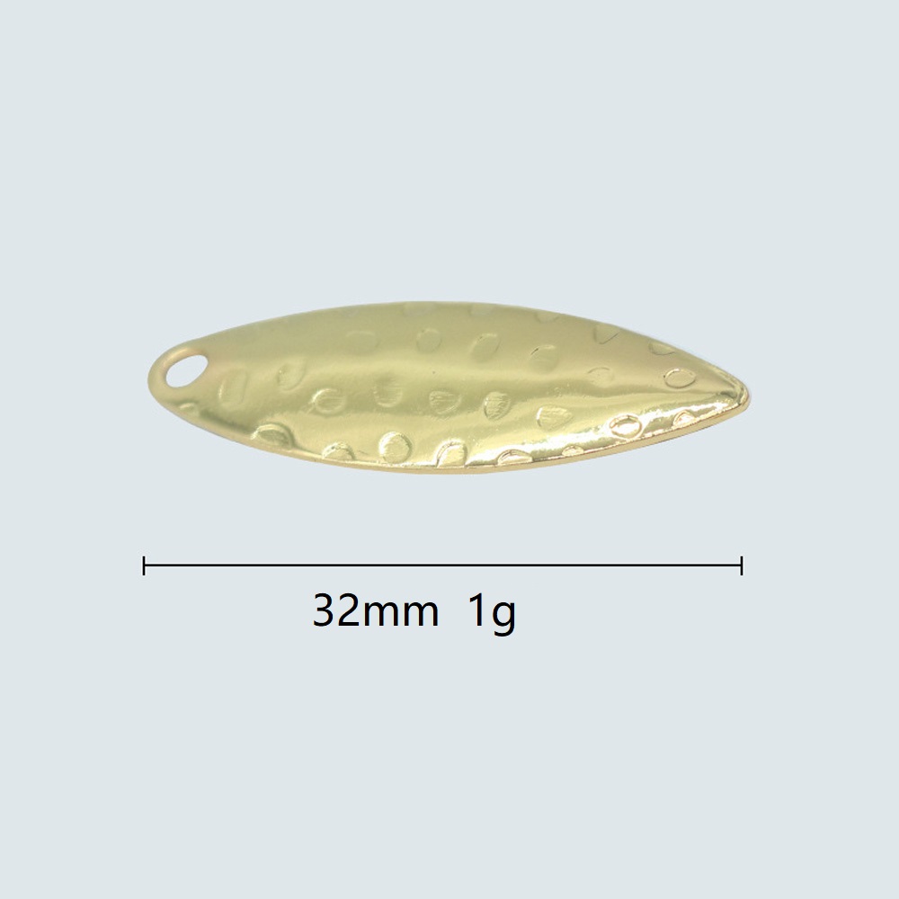 10Pcs/lot Willow leaf Sequin P - Fishing Lure Spinner のレビューと価格