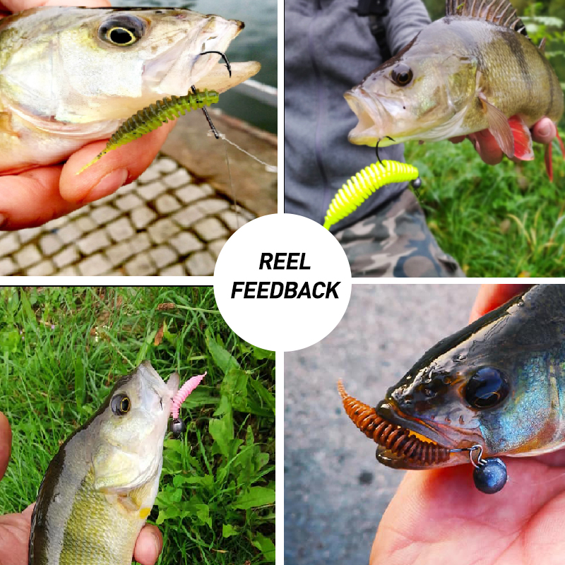 ESFISHING Fishing Tiny Worm Ba - Fishing Lure Swimbait のレビューと価格