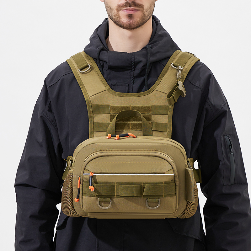 Men Chest Bag Tactical Fishing - Fishing Lure Box のレビューと価格