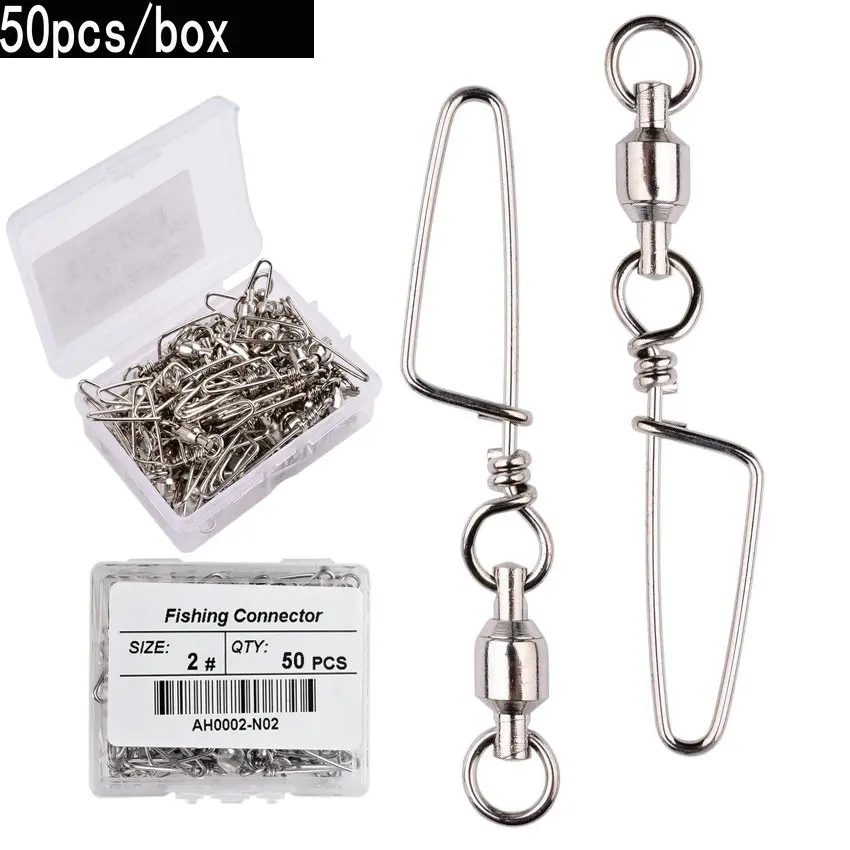 50pcs Fishing Ball Bearing Swi - Fishing Lure Box のレビューと価格
