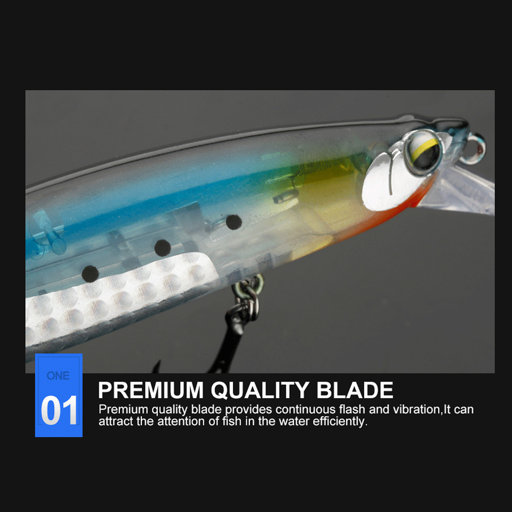 JOHNCOO Floating Minnow 130mm  - Fishing Lure Blade Bait のレビューと価格