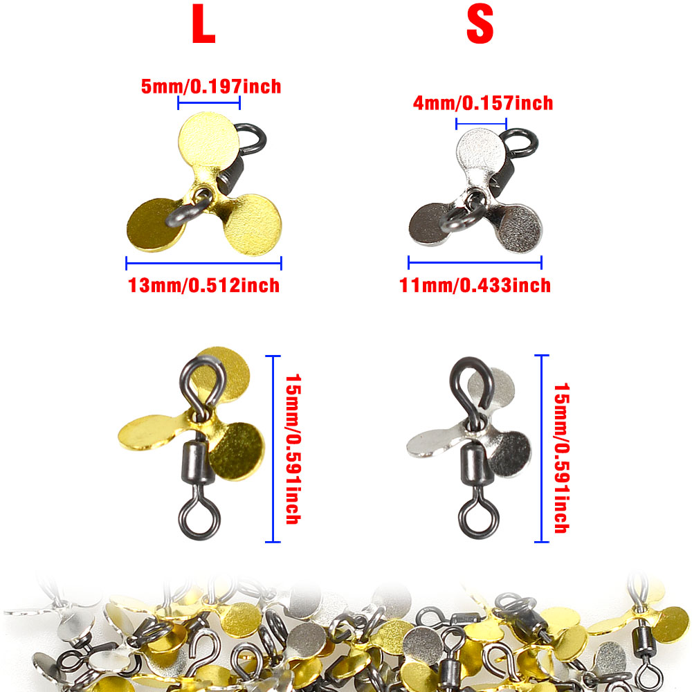 20Pcs Spiral Blade Fishing Pro - Fishing Lure Making Kit のレビューと価格