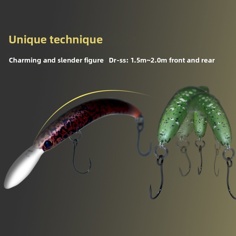 MUKUN 1PCS Mini Minnow Wobbler - Fishing Lure Popper のレビューと価格