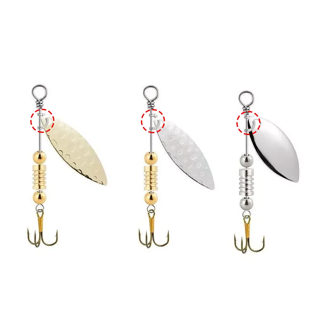 100pcs Fishing U Shaped Fixed  - Fishing Lure Spinner のレビューと価格