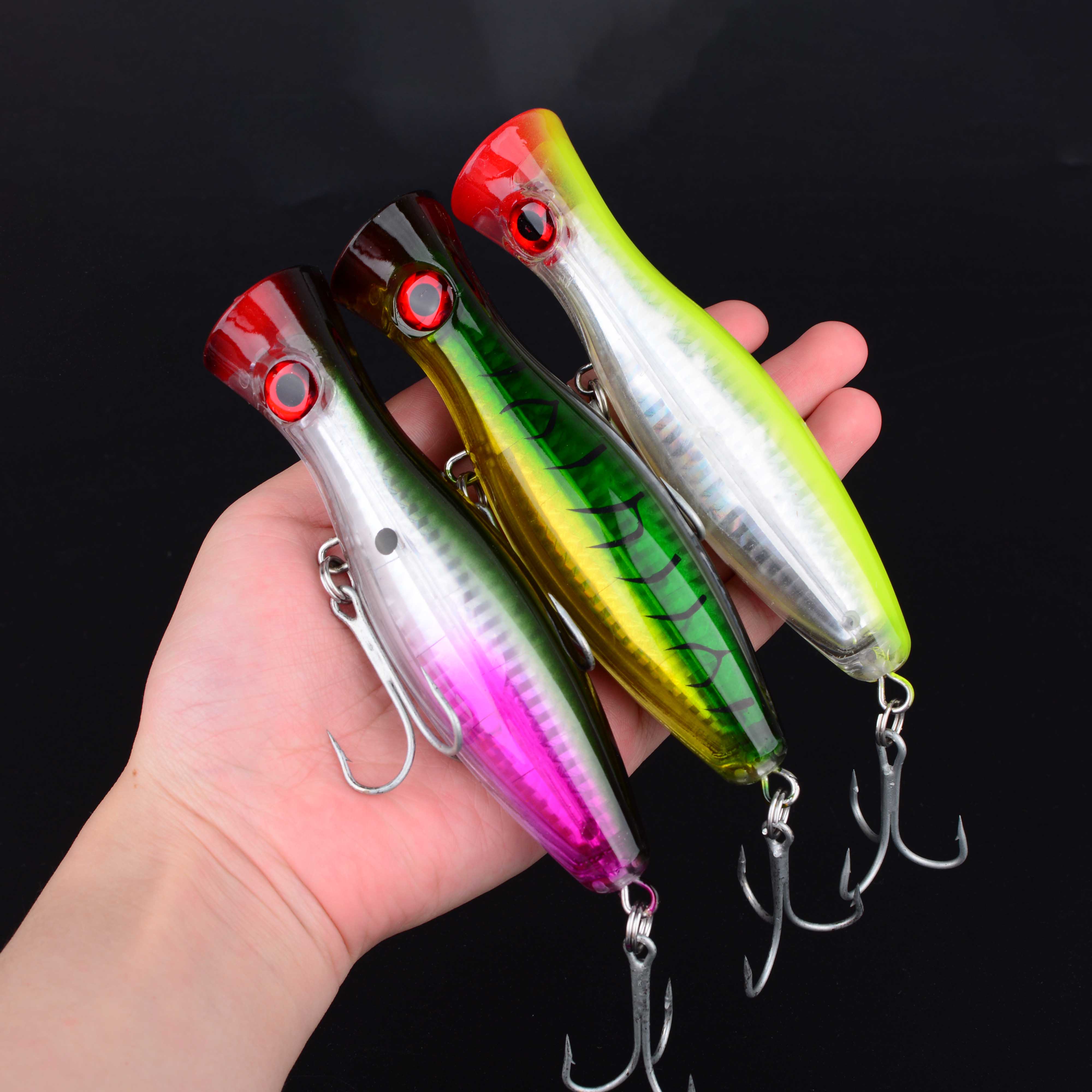 1pc 13CM 42g Big Popper Floati - Fishing Lure Popper のレビューと価格