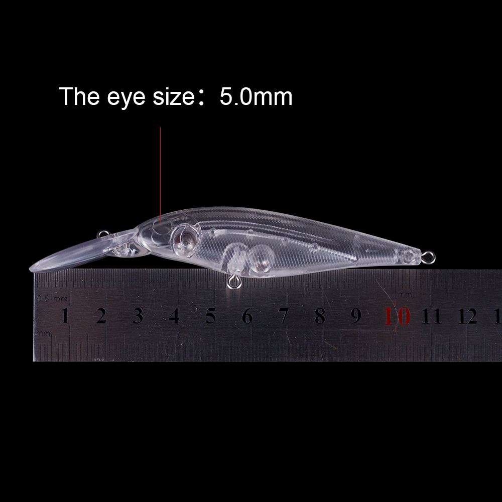 Hanlin 10/20pcs Blanks Crankba - Fishing Lure Jerkbait のレビューと価格