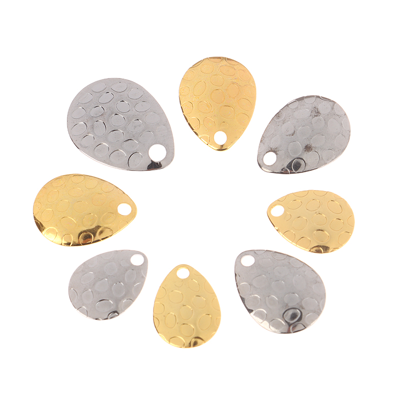 20Pcs Metal Waterdrops Shape F - Fishing Lure Spinner のレビューと価格