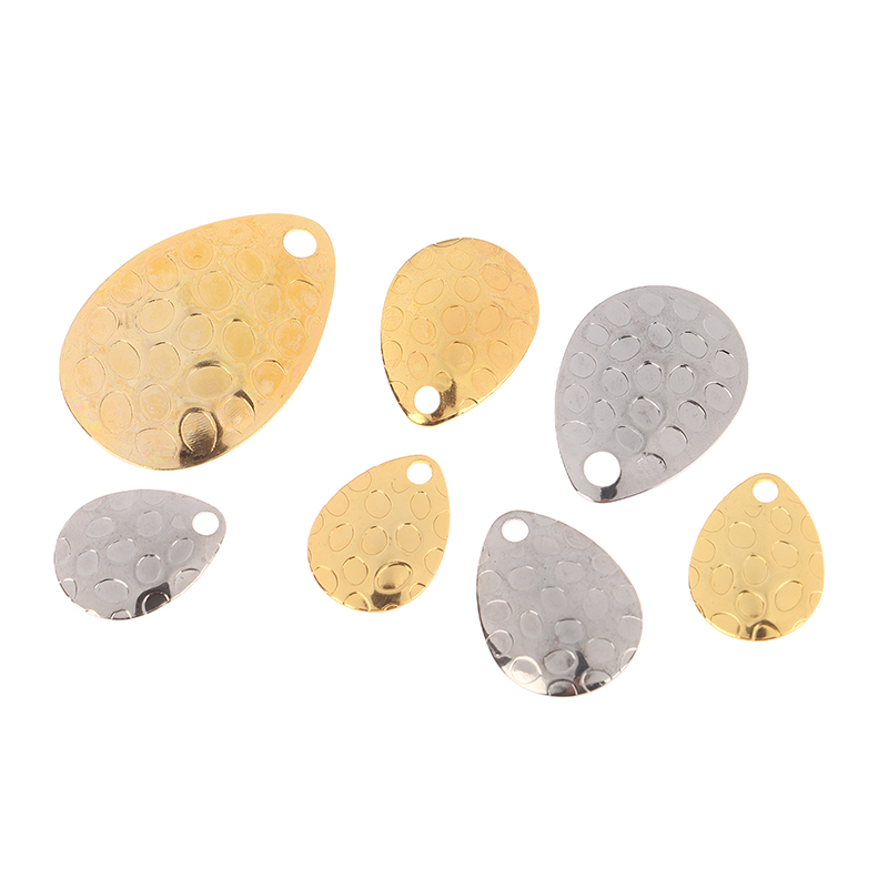 20Pcs Metal Waterdrops Shape F - Fishing Lure Spinner のレビューと価格